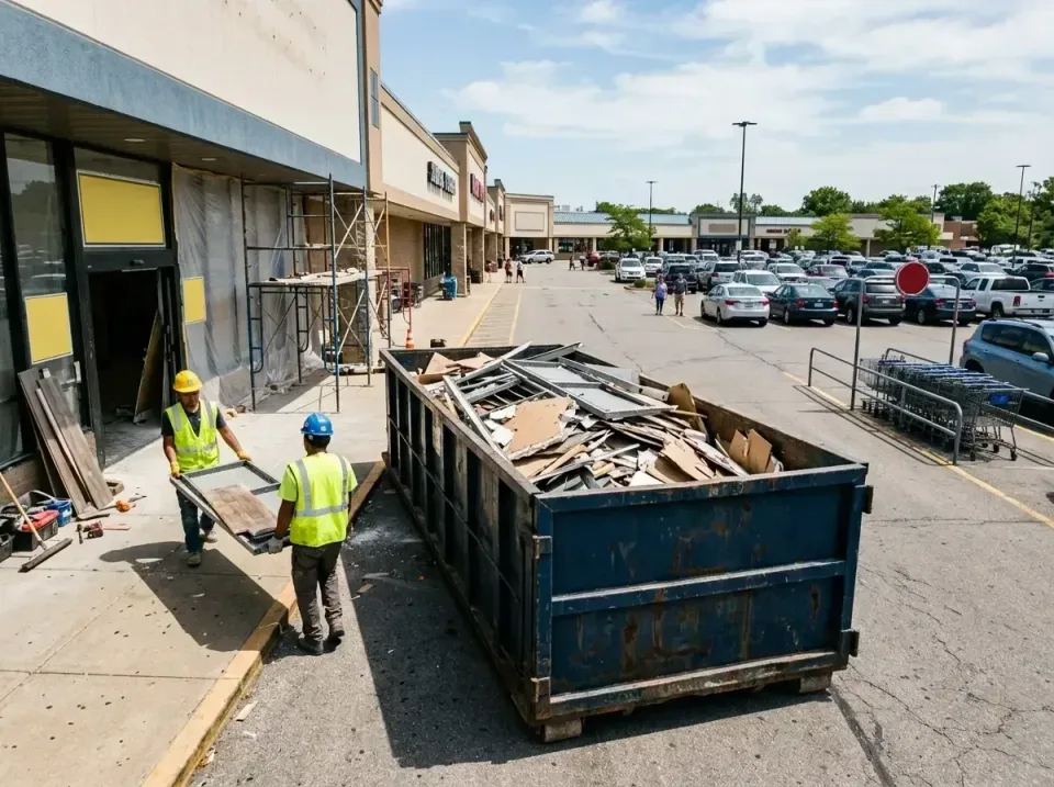 retail-store-renovation-debris-003 — frequently asked questions, Roll-off Dumpster Rentals in Yosemite Lakes, CA